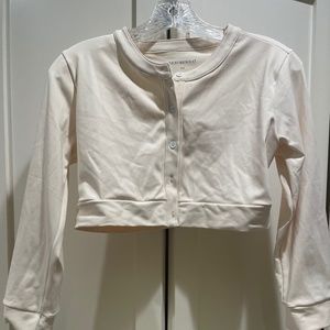 We Wore What Cropped Cardigan